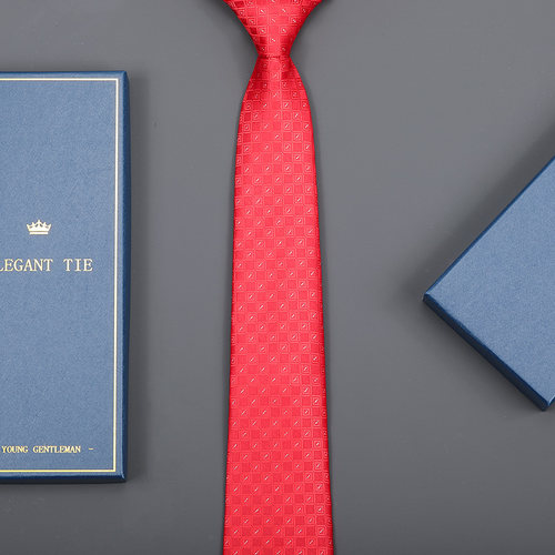 带带帅色织涤丝商务花纹领带包邮