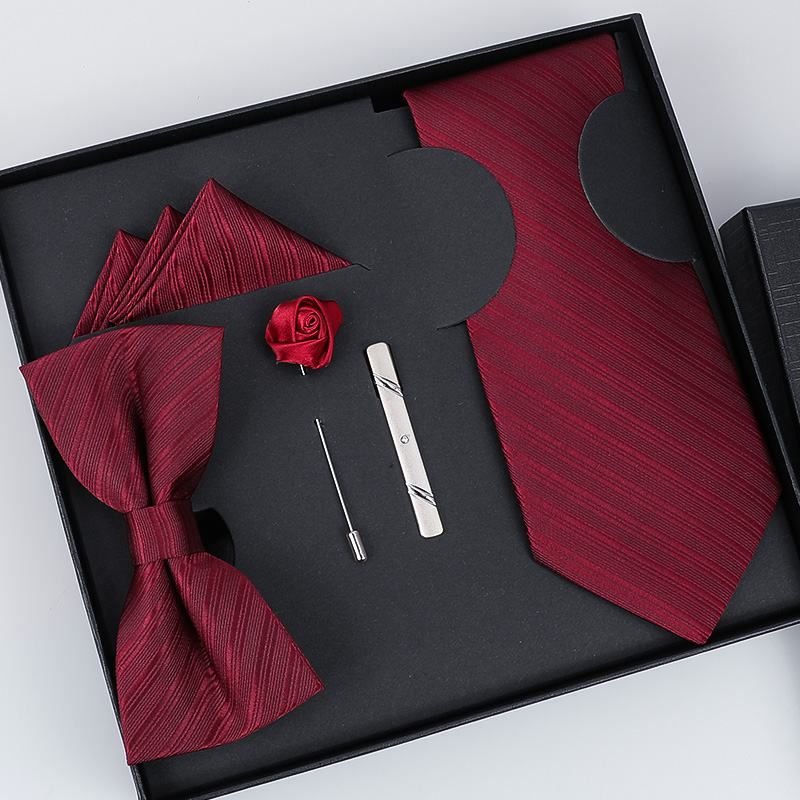 带带帅色织涤丝商务条纹领带包邮