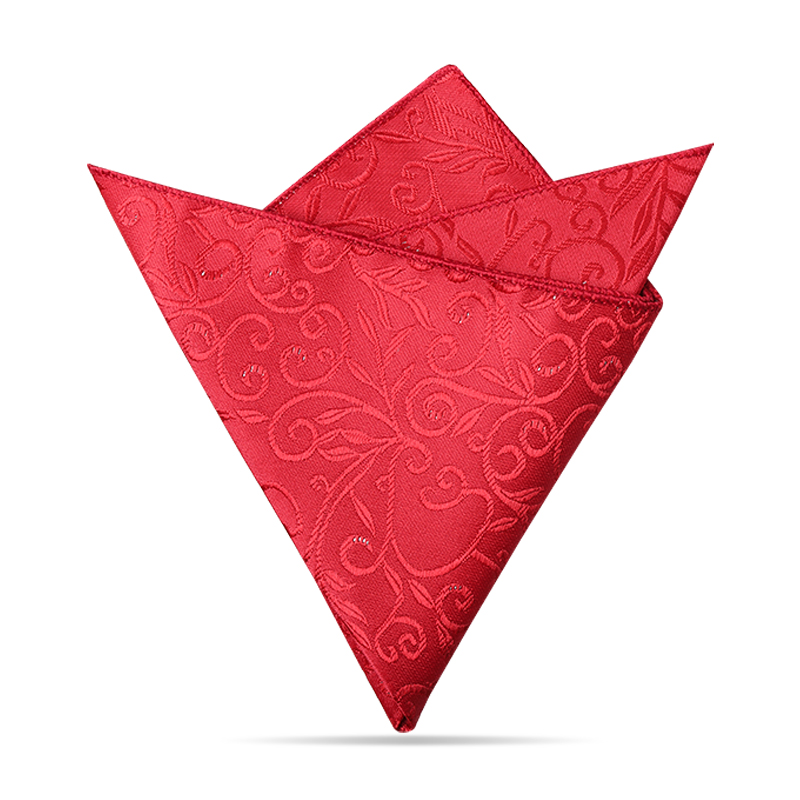 带带帅商务涤丝花纹口袋巾包邮