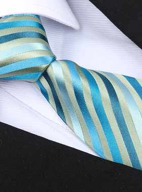 真丝-ZSLD095手打款真丝结婚领带桑蚕丝男士商务正装礼盒送礼领带