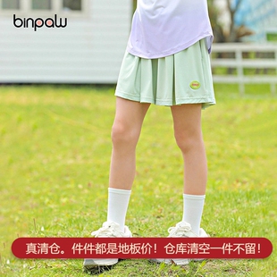 女童夏季 热裤 短裤 儿童2026新款 外穿休闲宽松运动短裤 童装