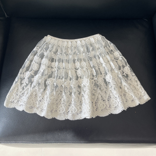 蕾丝屁帘女叠穿下摆内搭2025新款冬遮屁股神器裙帘遮臀蕾丝裙