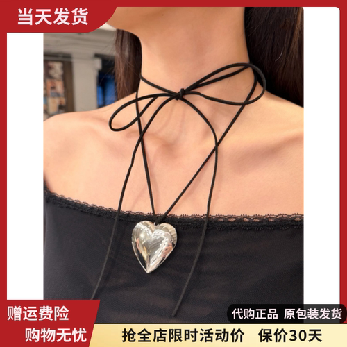 爱心可打开不掉色长款项链