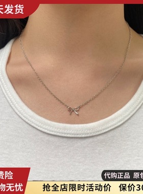 bm项链女新款蝴蝶结吊坠锁骨链choker短链国内代购brandymelville