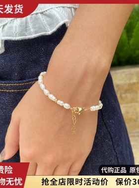 bm手链淡水珍珠夏新款女