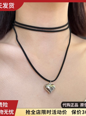 系绳小爱心长链夏新款女