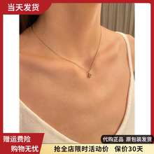 bm项链水钻挂坠锁骨链叠戴轻奢ins风百搭夏新款女Brandy Melville