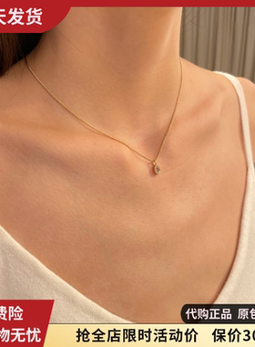 bm项链水钻挂坠锁骨链叠戴轻奢ins风百搭夏新款女Brandy Melville