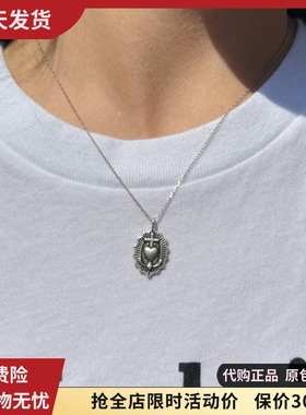 bm项链十字架爱心复古锁骨链女2025夏新款国内代购brandymelville