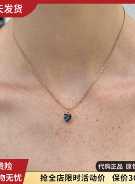 bm项链小爱心锁骨链短款choker精致细链女国内代购brandymelville