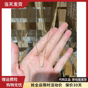 百搭夏天ins風(fēng)brandy bm珍珠項鏈精致項圈鏈鎖骨鏈女新款 melville