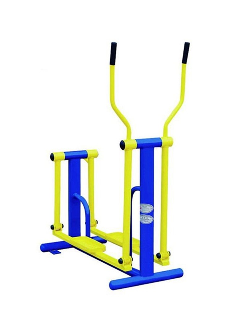 室外路径单人平步机走步机广场小区公园老人室外健身器材健身路径