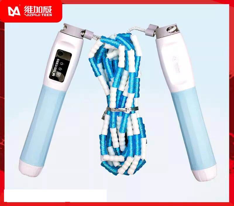 维加威中小学生软竹节计数跳绳