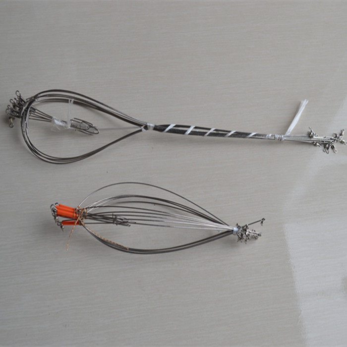 近海船钓钓组不锈钢三叉,鸡爪钓组