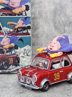 七龙珠 经典机车系列 撒旦开车胖布欧 机车布欧 手办模型摆件礼物