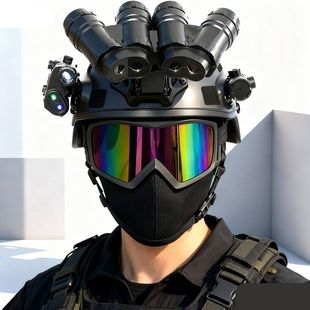 三角洲行动威龙头盔炫酷武装cs特种军迷战斗头盔战斗头盔男款套装