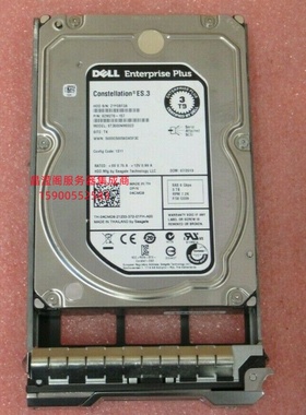 DELL SCV300 SCV2000 SCV2080 SCV3000 3T 7.2K 3.5 SAS 储存硬盘