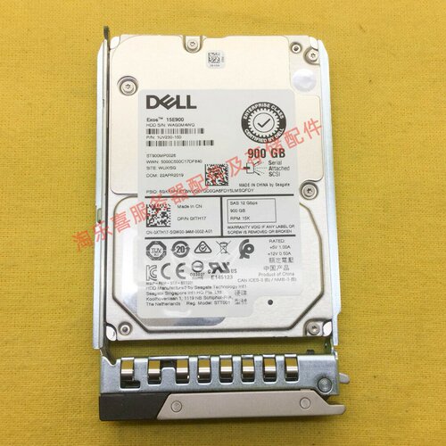 DELL ST900MP0026 0XTH17 900G 15K 2.5 SAS 256M 12Gb服务器硬盘