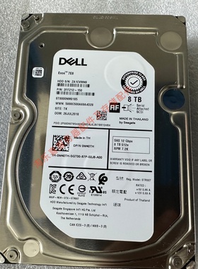 DELL ME4024 ME4084 ME5012 ME5024 8T 7.2K 3.5 SAS 12Gb 硬盘