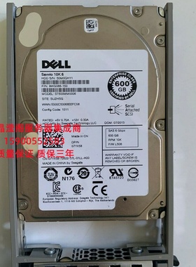 DELL MD3800F MD3800I MD3820I MD3820F储存硬盘600G 10K 2.5 SAS