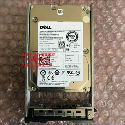 DELL R820 R830 R920 R930 600G 15K 2.5寸 SAS 12Gb 服务器硬盘