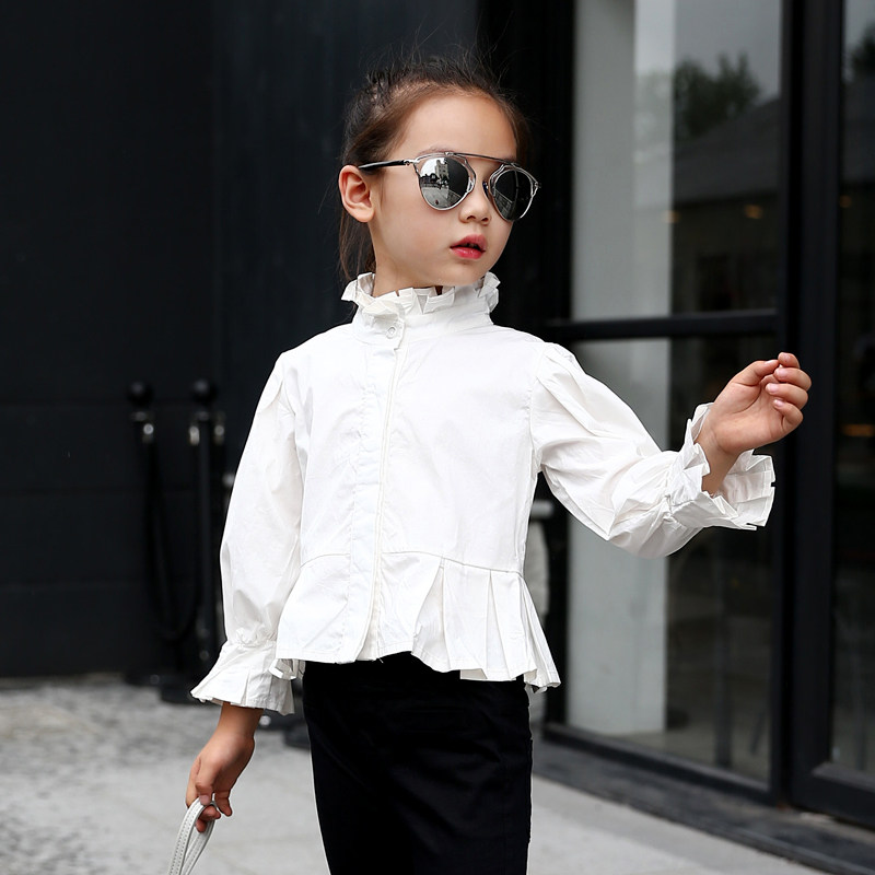 Chemise fille à manche longue - Ref 2087965 Image 4