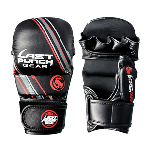 Last punch / 综合格斗分指馒头MMA拳套专业踢拳泰拳散打拳击手套