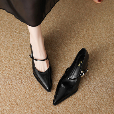 绝美高跟鞋女2025春季新款