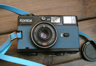 有多曝功能 加装 柯尼卡konica c35EF3胶卷相机