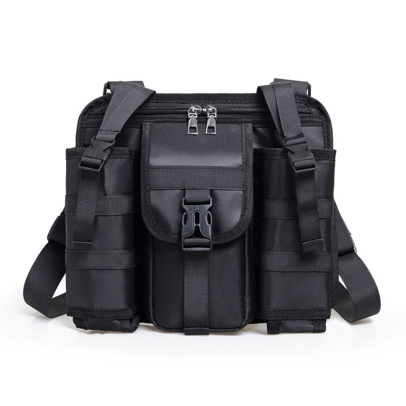 户外出行运动健身房手机水杯雨伞一体包男女款单肩斜挎包轻便防水