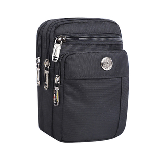 装修用功能小包男士6.9寸手机包工地干活穿皮带多隔层耐磨腰包竖