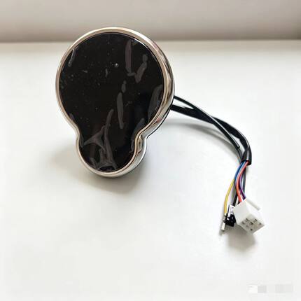 改装爱玛小龟数码表电动车仪表盘液晶通用器改装配件48v60v72V