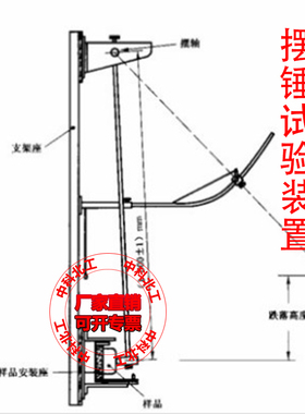GB/T2423.55附录D摆锤冲击试验装置（插头插座机械强度试验）