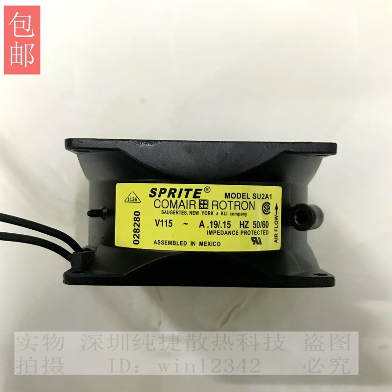 SPRITE COMAIR ROTRON/康姆罗顿 8042 8CM SU2A1 AC115V 散热风扇
