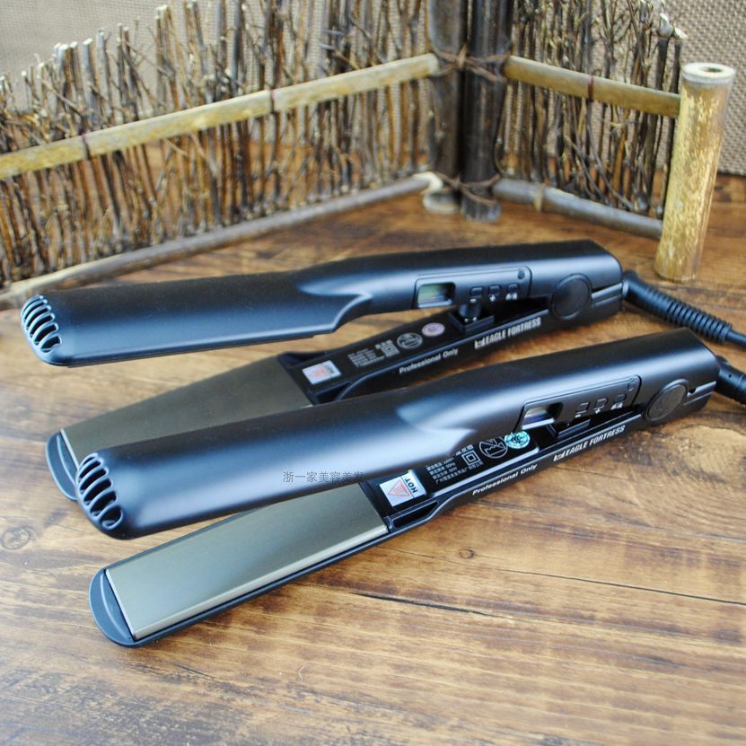 鹰堡不伤两用刘海内扣学生直发器