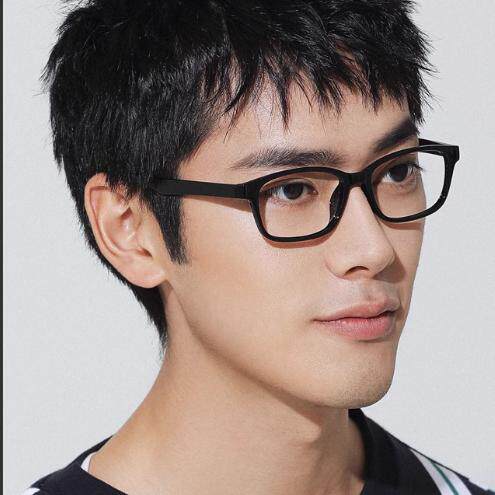 潮流男女款黑框近视眼镜专业配高清度数防蓝光框架成品亏本大促销