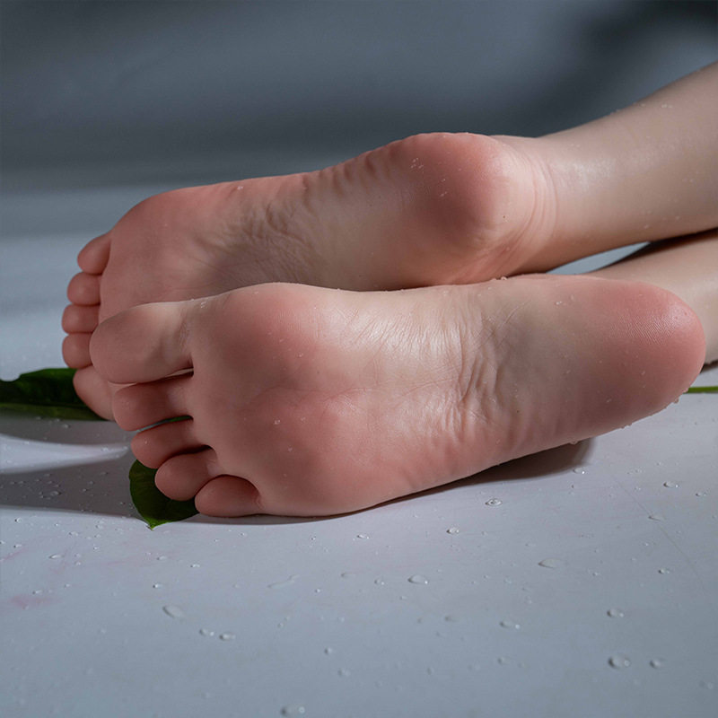 34/35/36码可爱女生脚模仿真鞋袜