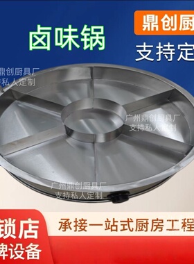 夜市摆摊商用多格火锅盆
