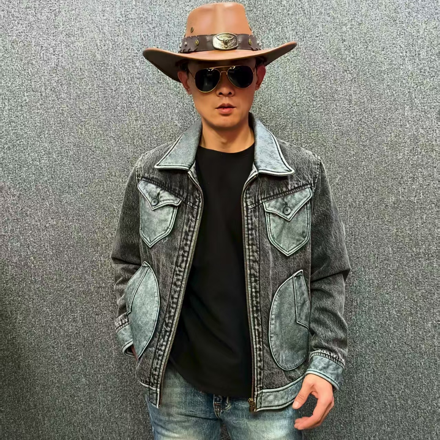 门多萨男士外套经典复古