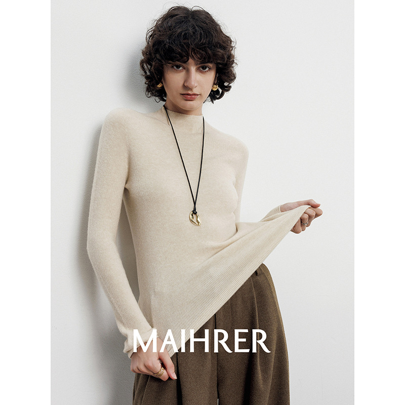 园园美衣麦麦MAIHRER/半高领无缝