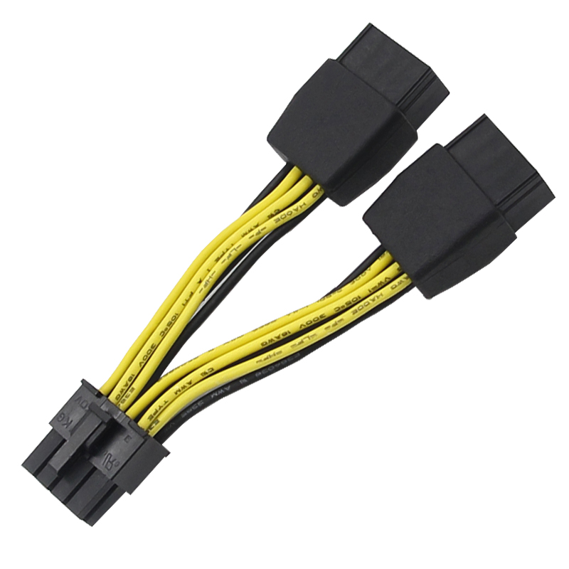 原装英伟达tesla显卡电源线8p供电线k80/m60/p100/v100供电线