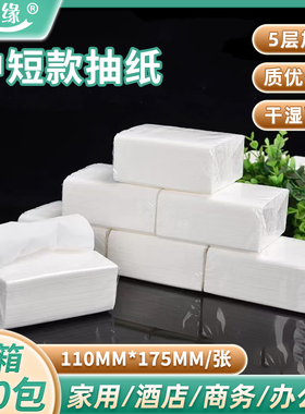 丽之缘餐巾纸办公宾馆餐厅商用抽纸卫生纸擦手面巾纸整箱120包