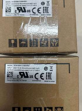 《议价商品》全新台达B3电机 ECM-B3M-C20604RS1 400