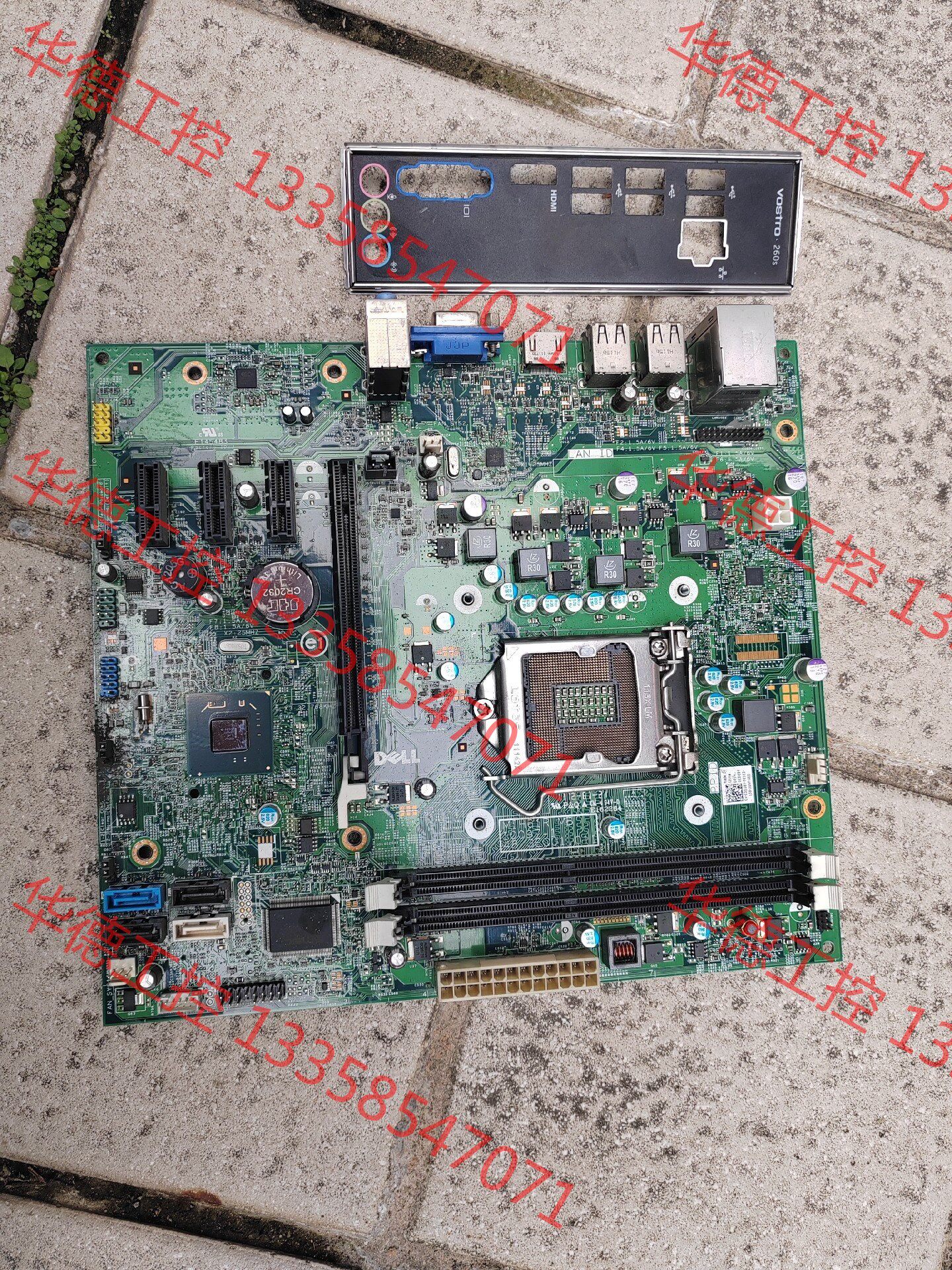 议价 戴尔mih61r  mb 戴尔h61主板  原装拆机板 带原