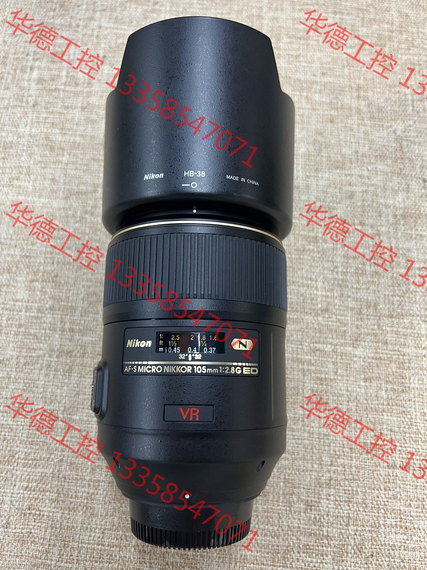 议价 尼康105/2.8 vr 微距! 镜头功能一切正常,外观成色