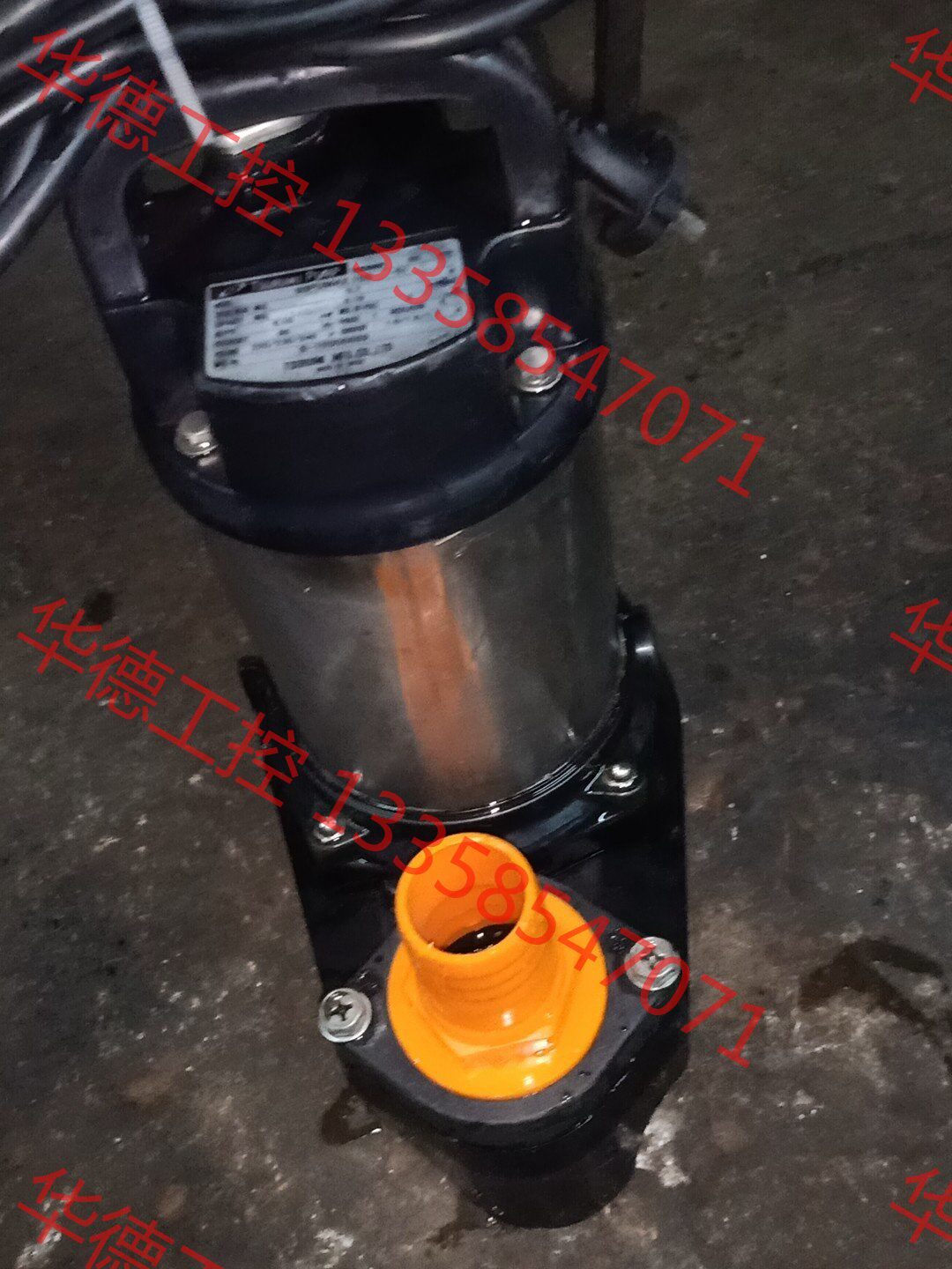 议价 日本进囗鹤见牌耐酸碱性潜水泵.原装正品.电压220v.功率1