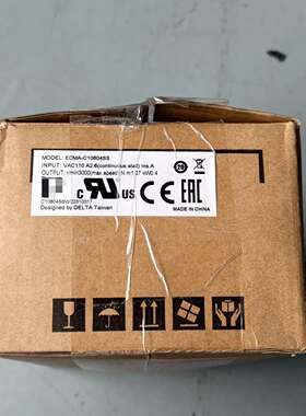 《议价商品》全新未拆封台达ECMA-C20604SS 400W伺