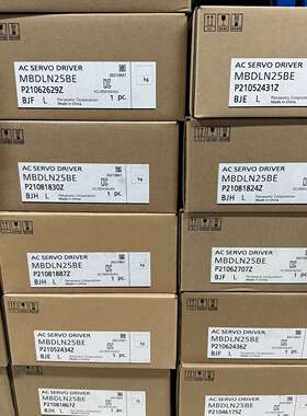 《议价商品》全新松下A6驱动器 MBDLN25BE 400w 伺