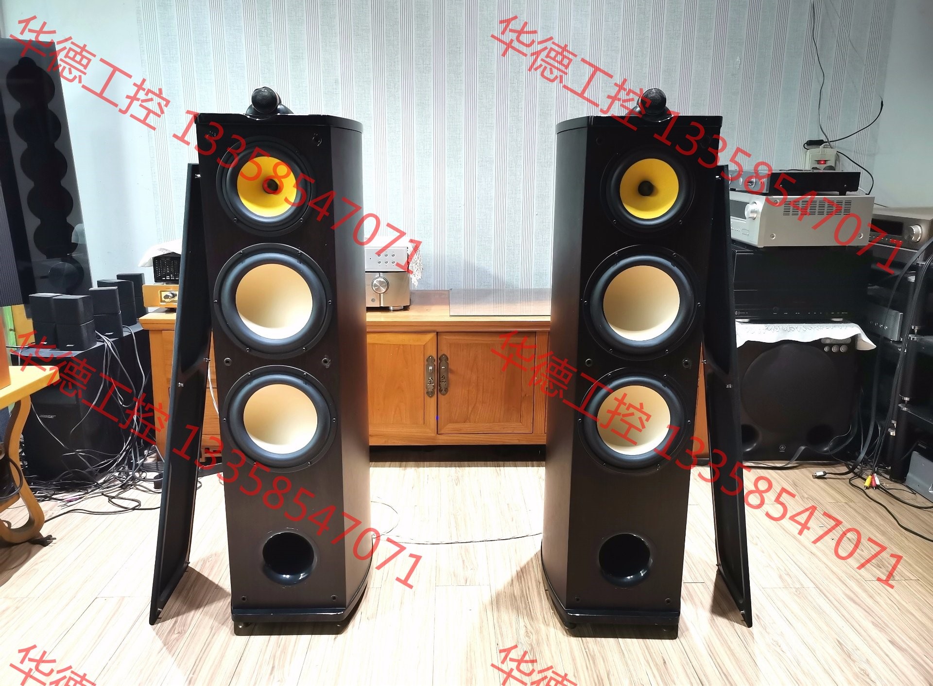 议价 惠威 diva 6.1 落地音箱一对