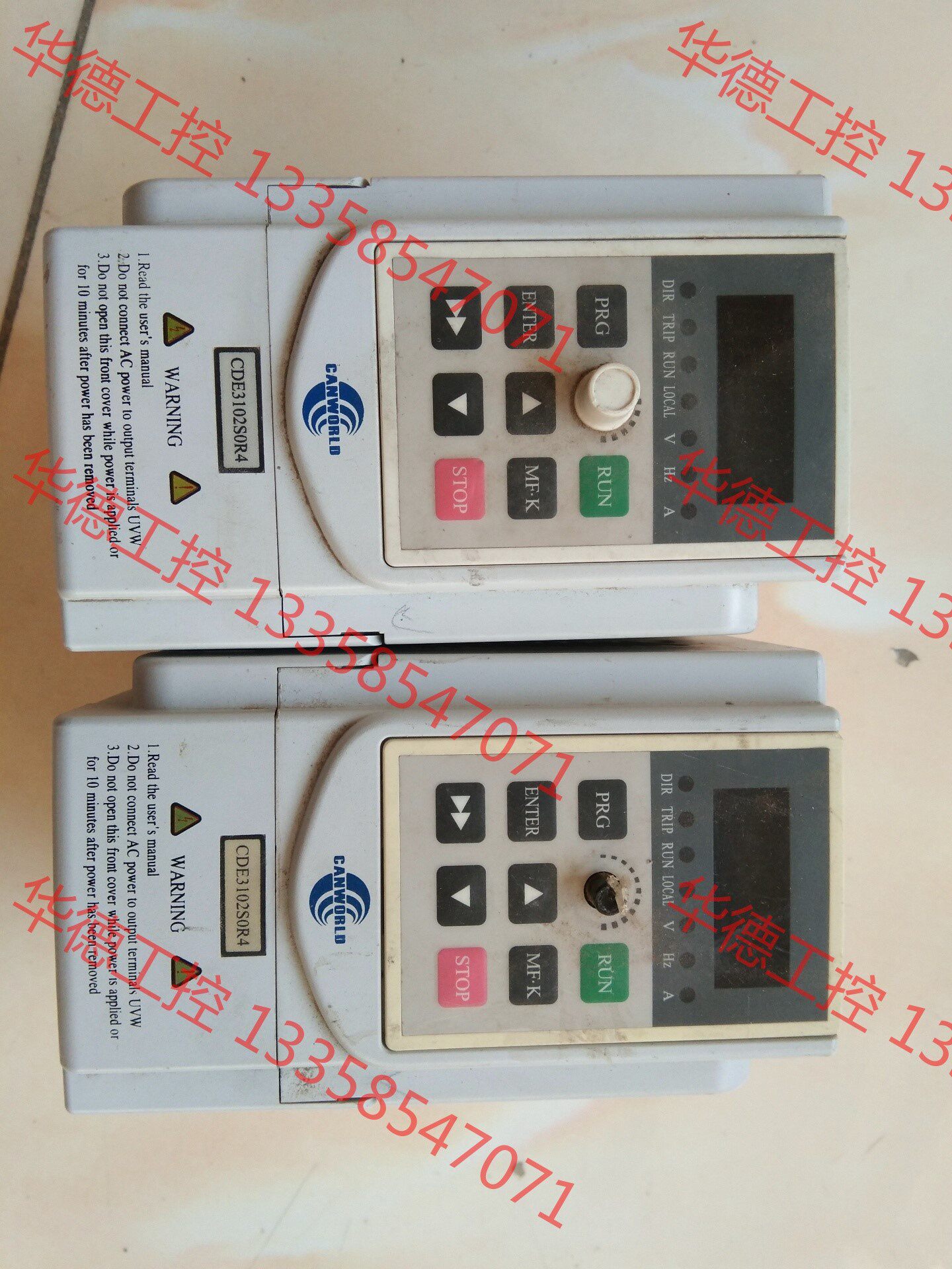 议价 康元变频器 cde310-2s0r4成色型号样式如图有需要的